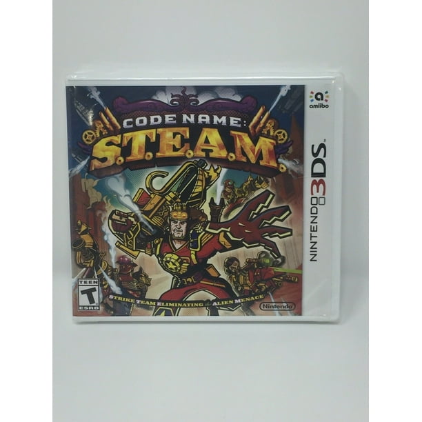 Code Name S T E A M Nintendo 3ds 15 Brand New Sealed Walmart Com