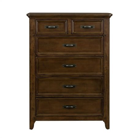 Liberty Furniture Saddlebrook 5 Drawer Chest Walmart Com