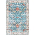 thumbnail image 2 of Mark&Day Area Rugs, 5x7 Meeren Traditional Sky Blue Area Rug (5' x 7'6"), 2 of 6