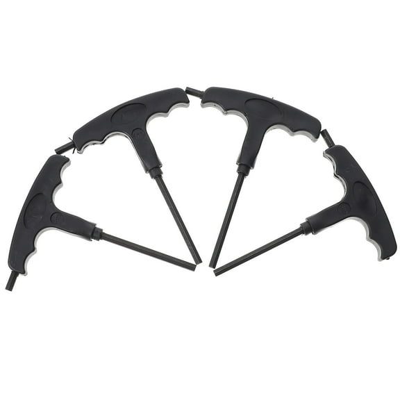 ibasenice 4Pcs Black Roller Skates Wrench and Screwdriver Set Time Saving Easy to Use