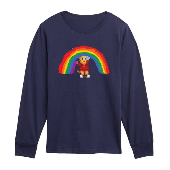 Daniel Tiger - Create Your Own Happiness - Toddler Boys Long Sleeve Graphic T-Shirt
