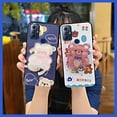 thumbnail image 5 of KBS-Phone Case For MOTO G Play 2023, Rotatable stand Waterproof Kickstand Simplicity Cute Phone lens protection Back Cover Soft Case Anti-knock Fashion Design Durable Glitter TPU Cartoon, 5 of 9