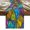 Multicolor, variant on Stained Glass Table Runner Vintage Abstarct Geometric Pattern Art Tablerunners 13 x 60 Inch, Table Decorations Tabletop Scarf for Summer Gathering Holiday Farmhouse Kitchen Dining Decor