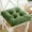 Green-GN-home supplies, variant on LEFTHIGH Home Winter Thickened Non-Slip Chair Cushion 38cm Flock Warm Seat Pad for Student Stool Car Booster Tatami Chair Foam Support Teen Girl Gifts