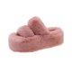 thumbnail image 1 of Pantuflas mullidas para mujer, atuendo de primavera y otoño, lindas pantuflas de algodón con punta plana, 1 of 6