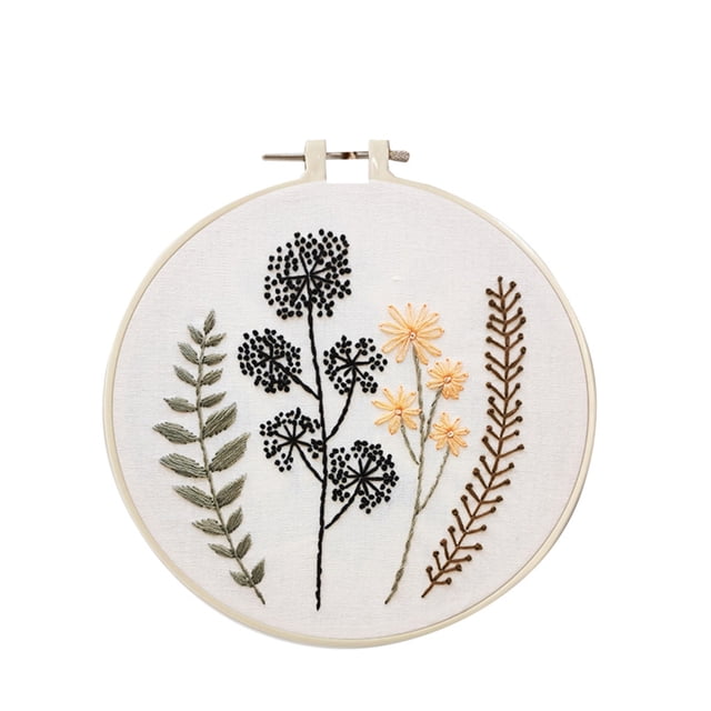 Cross Stitch Hoops and Frames Embroidery Cross Stitch Kit Set for Beginners-Handmade Embroidery Diy
