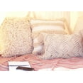thumbnail image 3 of Lush Decor Shaggy Fur Decorative Pillow Cover Neutral Single 20x20, 3 of 10