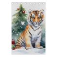 thumbnail image 5 of Tiger Christmas Trees Gifts Black Out Curtains 84 Inch Length for Bedroom Living Room Windows 2 Panels Set, 5 of 6