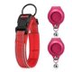 thumbnail image 1 of Reflective Airtag Dog Collar Compatible With Apple Airtag 2021 Nylon Pet Collar With 2 Leather Airtag Holder, 1 of 1