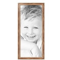thumbnail image 2 of ArtToFrames 13" x 30" Honey Picture Frame, 13x30 inch Brown Wood Poster Frame (WOM-4085),  Pack, 2 of 8