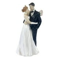 thumbnail image 1 of Estatua de estatuilla de pareja Adorno de amantes abrazados Decoración de H Colcomx Figura de resina de pareja de amor, 1 of 6