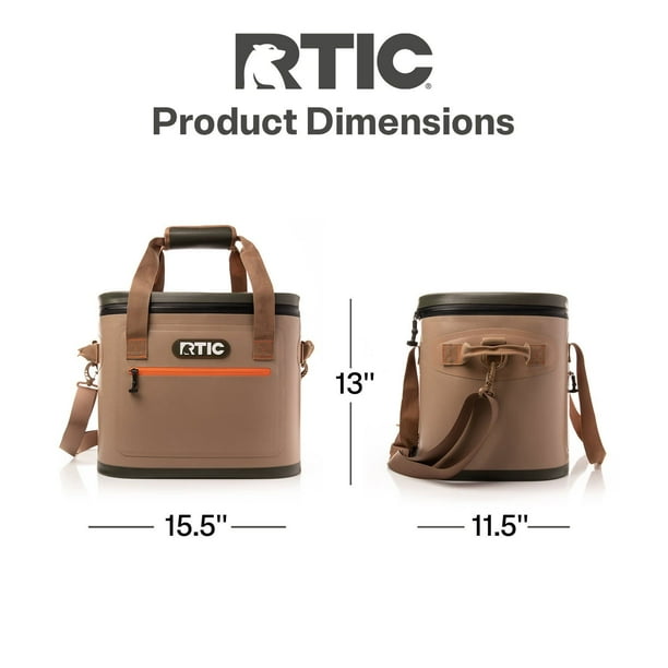 RTIC Insulated 30 Can Soft Pack Cooler with Leakproof, Ice Chest