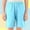 Light Blue, variant on Boys' Fashion Casual Loose Jogger Boys Sports Shorts Boys Dress Shorts 2-3 Years