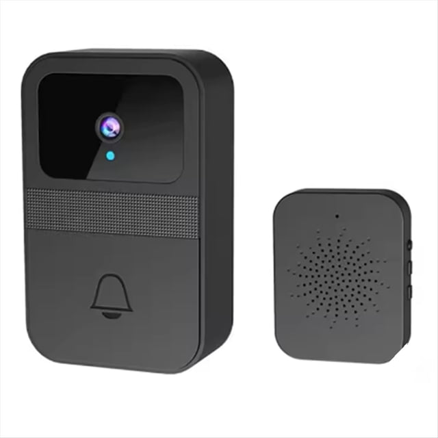 Timbre de Video Inalámbrico para el Hogar, con para Bidireccional, HD, Cámara, Almacenamiento en la Nube, Visión , Compatible con WiFi 2.4G.