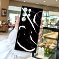 thumbnail image 2 of Mejore el aspecto de su iPhone con esta exclusiva funda para teléfono plateada mate con estampado de dibujos animados, compatible con iPhone 15 Pro Max 14 13 12 Pro 11, 2 of 4