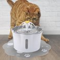 thumbnail image 4 of Graflsoa Automatic Pet Water Fountain with USB Charging, 2.6L Capacity, Grey/Green Options, PP Material, 1.5m Cable, No Mat Included, 4 of 7
