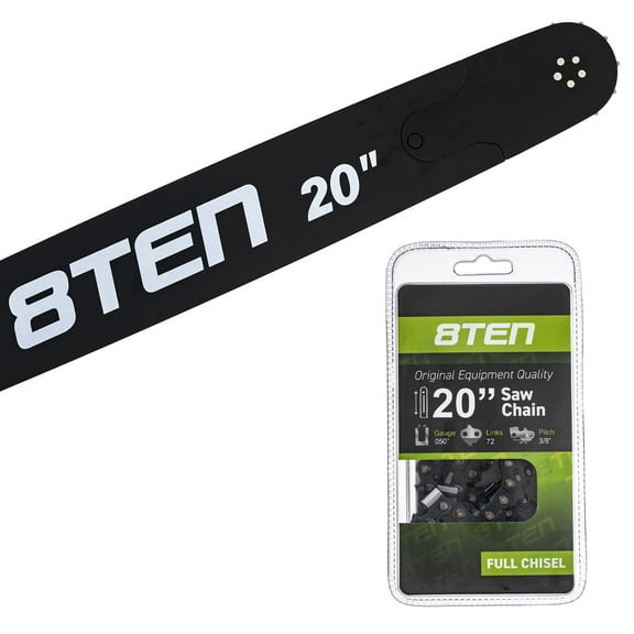 8TEN 20" Chainsaw Bar & Chain .050 3/8 72DL for Stihl Dolmar GB MK1010439