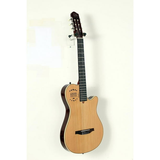 Godin Multiac Grand Concert Duet Ambiance Nylon String Acoustic-Electric  Guitar Level 2 High Gloss Natural 888365986401