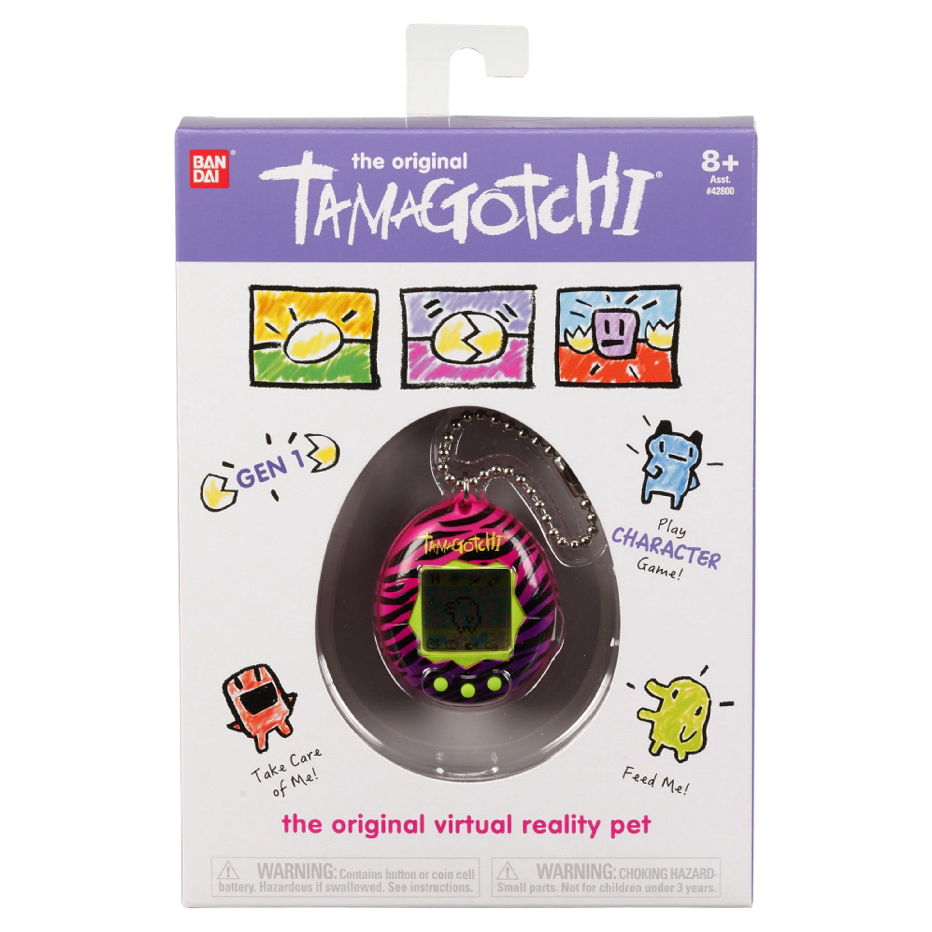 Original Tamagotchi - Striped Tiger Electronic Pet