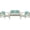 Grey Wash/White/Aqua, variant on Safavieh Montez 4 Piece Outdoor Set with Accent Pillows