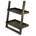 thumbnail image 2 of Winsome Wood Bailey 5-Tier Leaning Shelf, Black Finish, 2 of 2