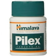 Himalaya Pilex Tablet For Best results in Hemorrhoids & Piles - 60 tab