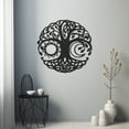 thumbnail image 5 of LaModaHome Exclusive Sun And Moon Tree Metal Wall Decor – Durable & Artistic Metal Wall Art for Home and Office Decor, Perfect for Any Interior Design Aesthetic, 5 of 5