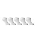 thumbnail image 1 of Tin Liso Simply Basic para Niña, de Poliéster Blanco Talla 4 a 6 años, 5 Pares, 1 of 4