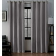 thumbnail image 1 of Exclusive Home Paire de Rideaux en Lin, 54x96, Gris Tourterelle Loha, 1 of 5