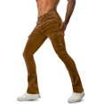 thumbnail image 5 of Men's Corduroy Pants, Stretch Casual Outdoor Hiking Cargo Work Sweatpants Trousers With Multi-Pockets, 5 of 5