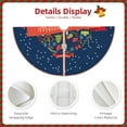 thumbnail image 5 of Kll Merry Christmas 1 Christmas Tree Skirt 30",Party Decorations Farmhouse For Christmas Decorations Holiday Party, 5 of 8