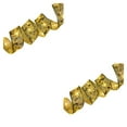 thumbnail image 3 of Wweixi Delightful Christmas Gifts LED Light With Brilliant Lighting Different Length White/Gold Ribbon 10m+100 lights 2Set, 3 of 6