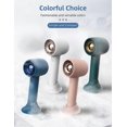 thumbnail image 4 of Portable Handheld Fan with Aromatherapy HA1, Personal USB Rechargeable Mini Turbo Fan with 3 Speed Adjustable and Desk Base, Pocket Hand Fan for Women, 4 of 4