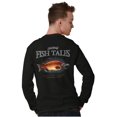 thumbnail image 1 of Fishing Long Sleeve Tees Shirts T-Shirts Black Water Chinook Fathers Day Gift, 1 of 2