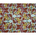 thumbnail image 4 of oneOone Polyester Lycra Fabric Leaves & Floral Block Decor Fabric Printed BTY 56 Inch Wide, 4 of 4