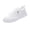 White, variant on Platform Sneakers, Leather Casual Trainers, Lace Up Walking Shoes, Two Tone Fashion Footwear, Women's Platform Lace-Up Sneakers Two Tone Leather Casual Walking Shoes, White 5