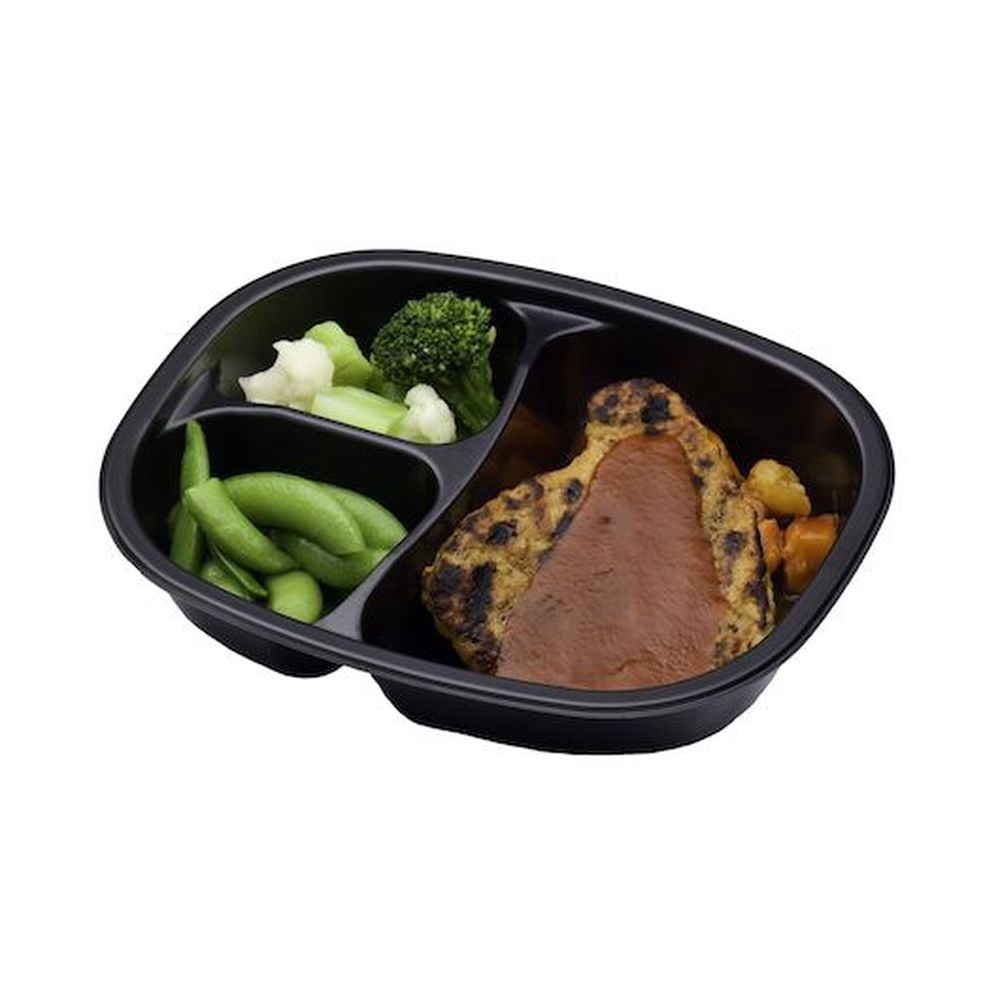 Golden Gourmet Pork Rib Patty Cubed Sweet Potato Turnip with Roots Meal, 14.55 Ounce -- 20 per case