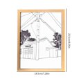 thumbnail image 3 of LED Photo Frame Atmosphere Night Light Acrylic Picture Painting Home Accessories, 3 of 7