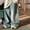 Blue, variant on Zecgelong Boy's Jeans Wide Leg Pants Loose Straight Leg Pants Boys School Uniform Pants Size 4-5 Years