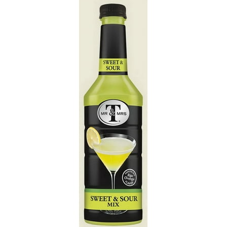 Mr & Mrs T Sweet & Sour Cocktail Mixer, 1 LT - Case of 6