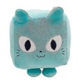 thumbnail image 1 of Big Games Cat Plush With Code Pet Simulator X Square Cat Plush Toy, 1 of 2