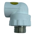 thumbnail image 4 of Conector de Codo de Rosca PPR, Ingredientes No Tóxicos, Inodoros e Insípidοs. Flexible, Duradero de Agua Yotijar Conector de codo de rosca macho, 4 of 10
