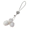thumbnail image 1 of Sonducket Adorno de espejo, colgante Interior, aleación de Zinc, accesorios para vehículos, atractivo multiusos para mujer, decoración Ropa, zapatos y accesorios Miscelánea Blanco, 1 of 6