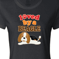 thumbnail image 4 of Inktastic Beagle Dog Lover Women's T-Shirt, 4 of 5