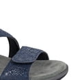 thumbnail image 2 of Mod Comfys Womens Foil Print Suede Sandals, 2 of 4