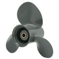 thumbnail image 2 of Marine Propeller, Reliale 58130-ZV4-010AH Aluminum Alloy Propeller Rustproof Strong  For Boat Accessories Replacement For Outboard 8-20HP Engine, 2 of 8