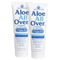 thumbnail image 1 of Miracle of Aloes Aloe All Over Loción súper hidratante para piel seca (paquete de 2 4 oz) - Elaborada con 72% de gel de aloe vera UltraAloe. para todos: hombres, mujeres y niños. Acaba con la descam, 1 of 5
