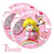 thumbnail image 3 of Suministros de fiesta de princesa Peach para niños y niñas, vasos, platos, mantel, servilletas, adorno de pastel, globo, decoraciones de cumpleaños, Baby Shower, 3 of 4
