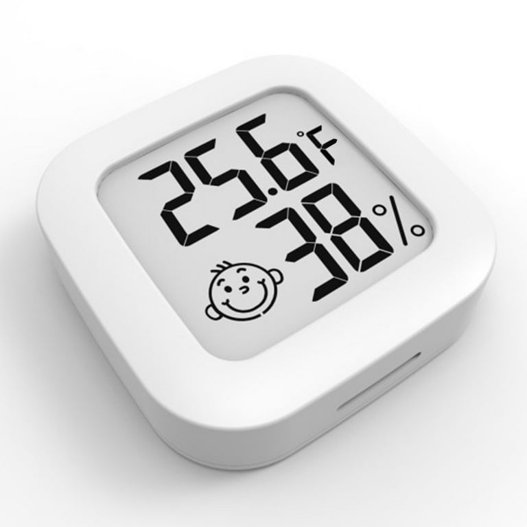 Mini Indoor Thermometer Digital Temperature Baby Room Hygrometer Gauge Home  