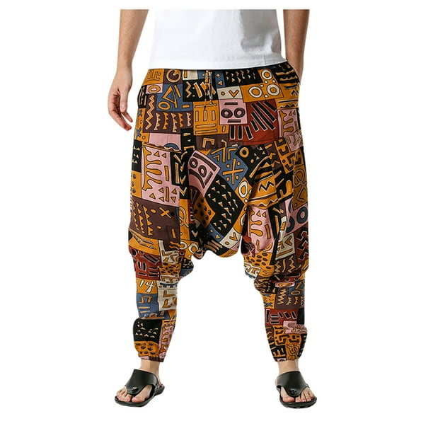 Linen harem pants for women with drop crotch design 899 Linen harem pants for women with drop crotch design 899